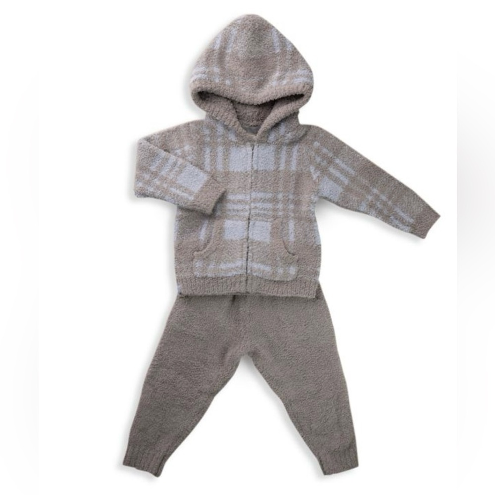 NWT Barefoot Dreams CozyChic toddler 2pc set - 4T-5T
